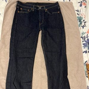Levi’s style 514 size 33x30 men’s jeans worn once